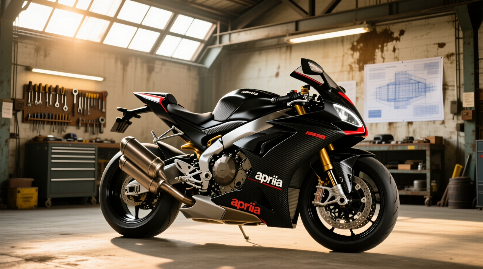 What makes the Aprilia RSV4 1100 Factory stand out?