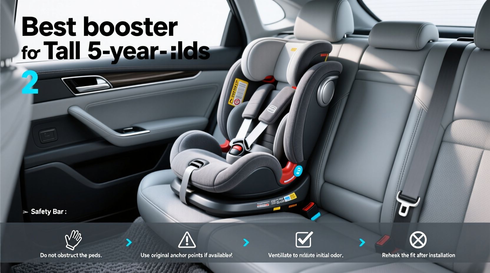best booster seat for tall 5 year old
