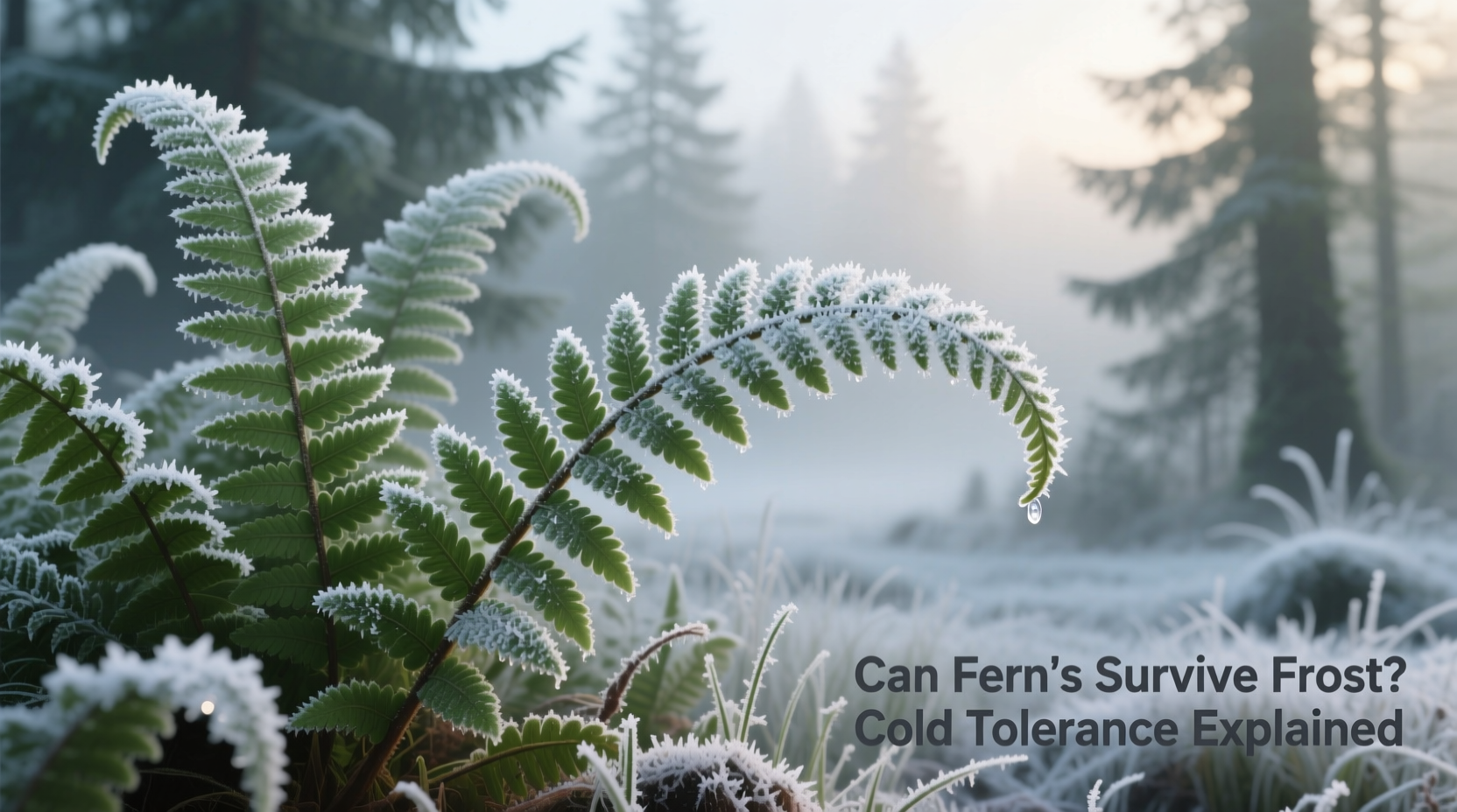 can ferns survive frost