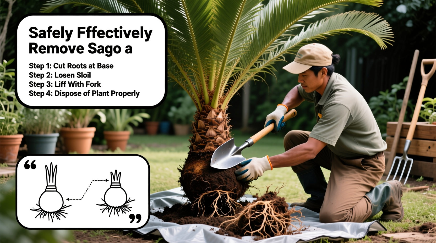 How to Remove a Sago Palm Safely and Effectively