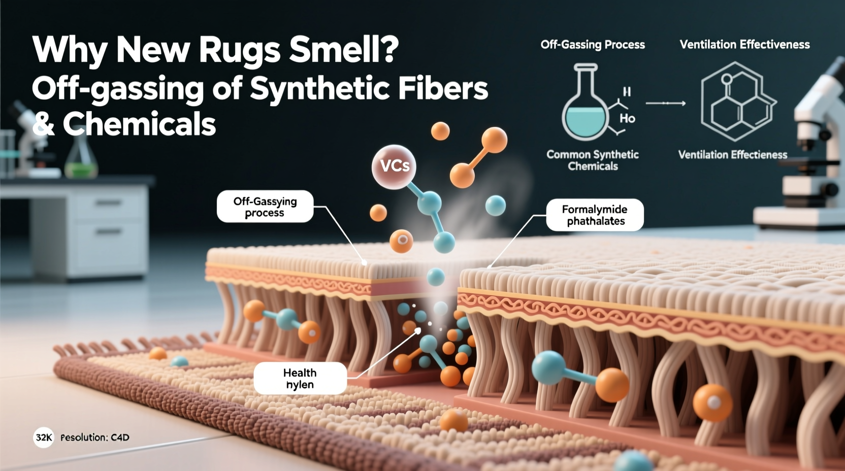 why new rugs smell