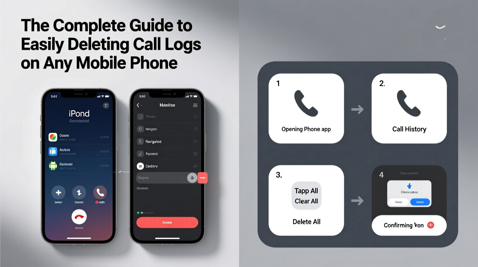 the complete guide to easily deleting call logs on any mobile phone