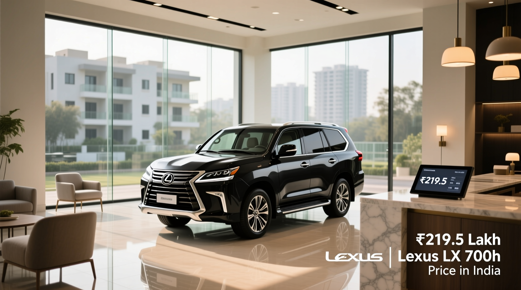 What is the Lexus LX 700h price in India and when will it launch?