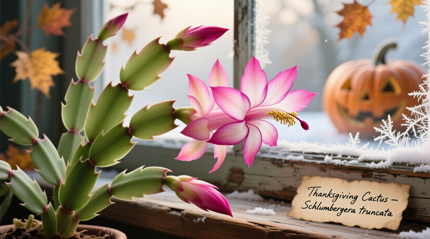 how to get thanksgiving cactus to bloom