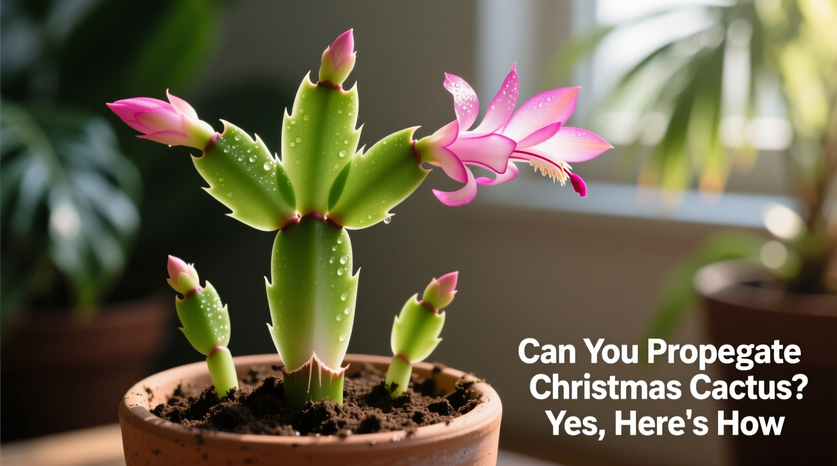 can you propagate christmas cactus