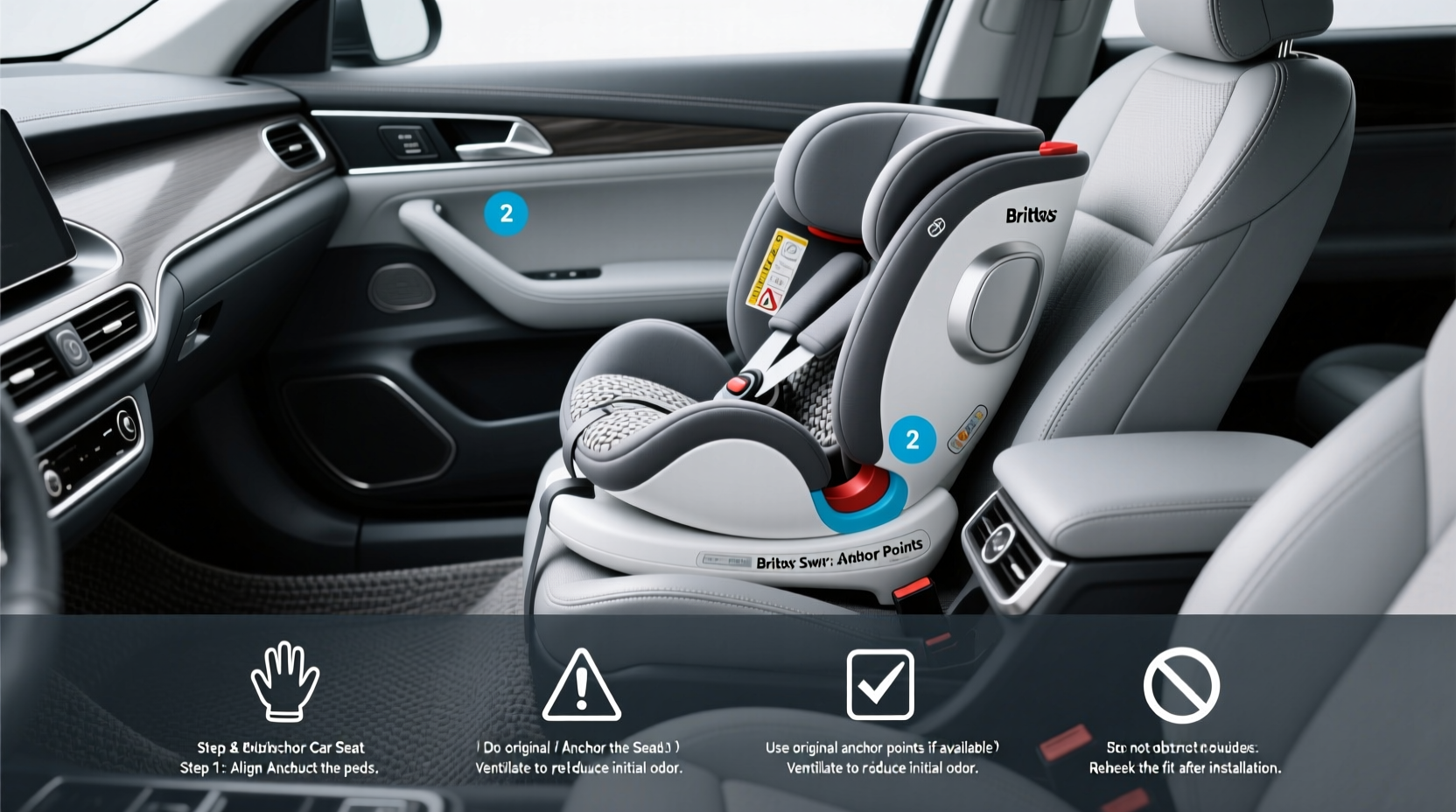 britax swivel car seat