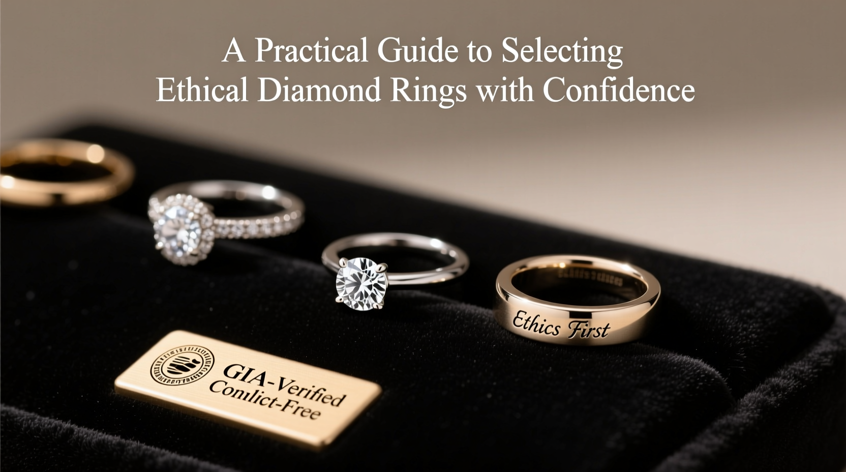 a practical guide to selecting ethical diamond gemstone rings with confidence