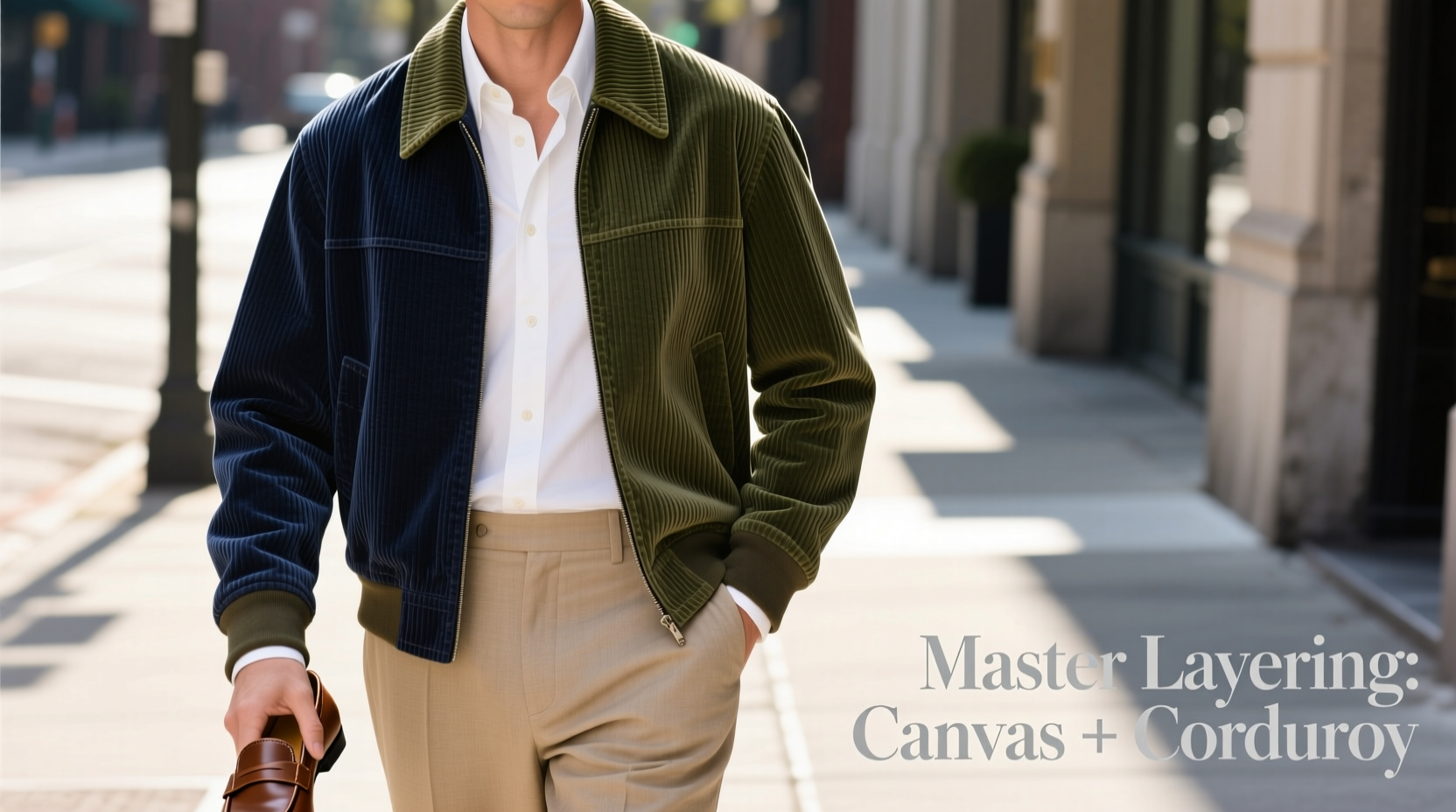 mastering layering with canvas and corduroy jackets stylish tips for effortless outfits