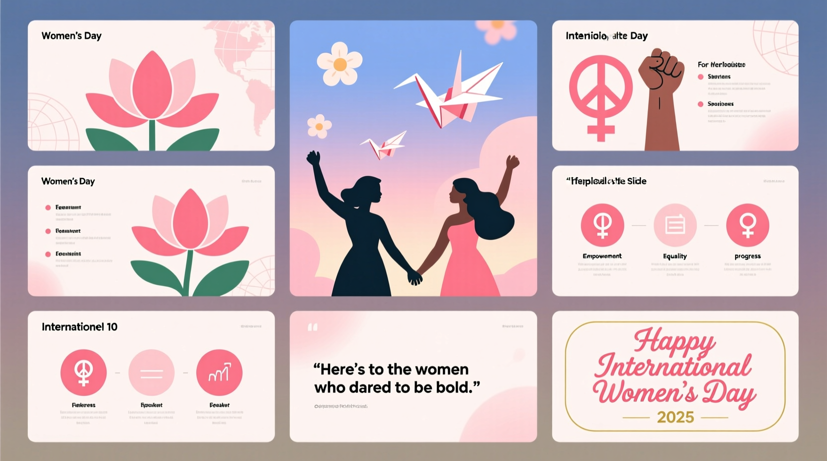 womens day ppt templates free download