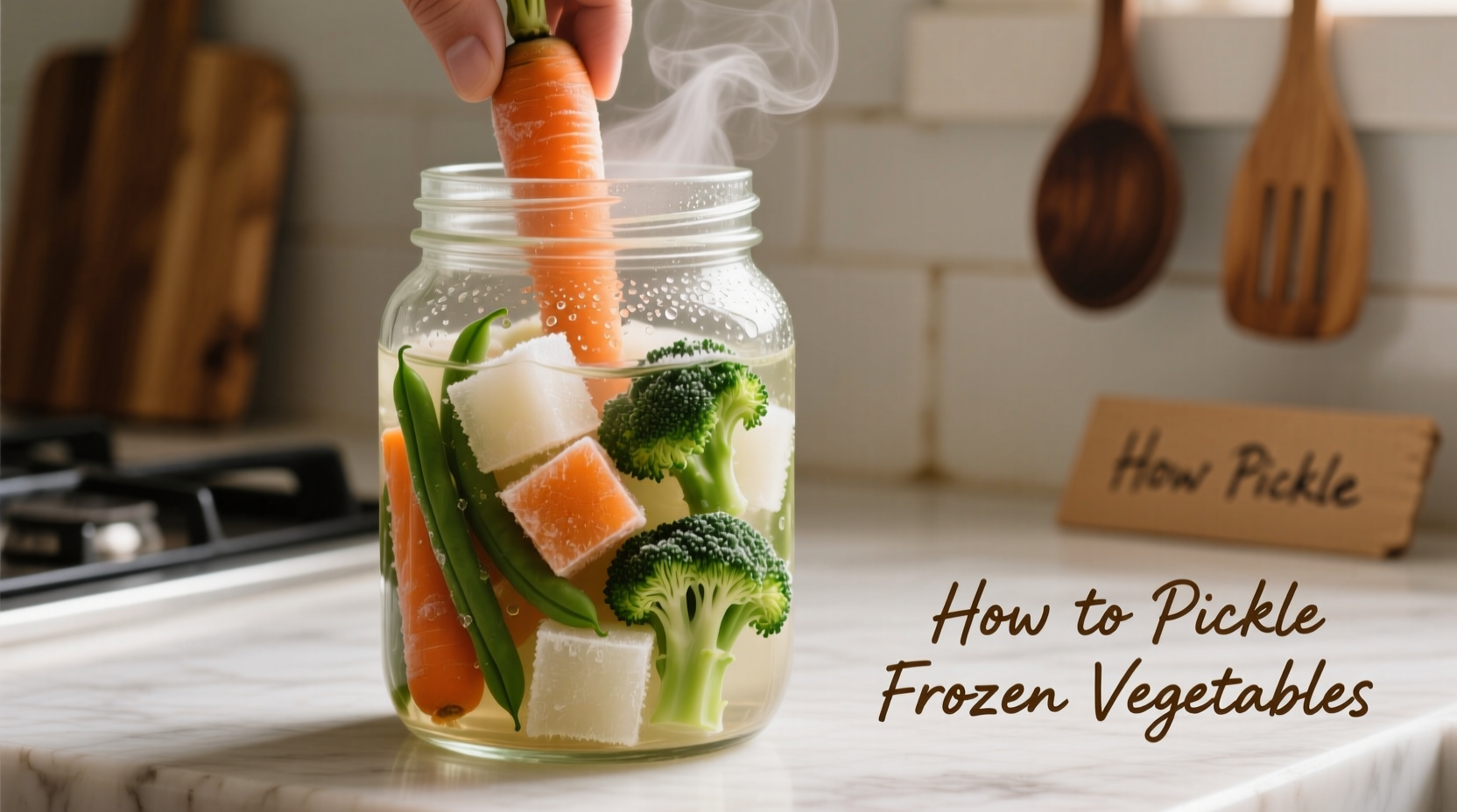 how to pickle frozen vegetables