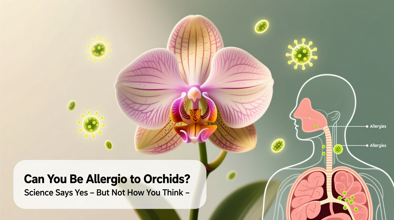 Can You Be Allergic to Orchids? Science Says Yes – But Not How You Think