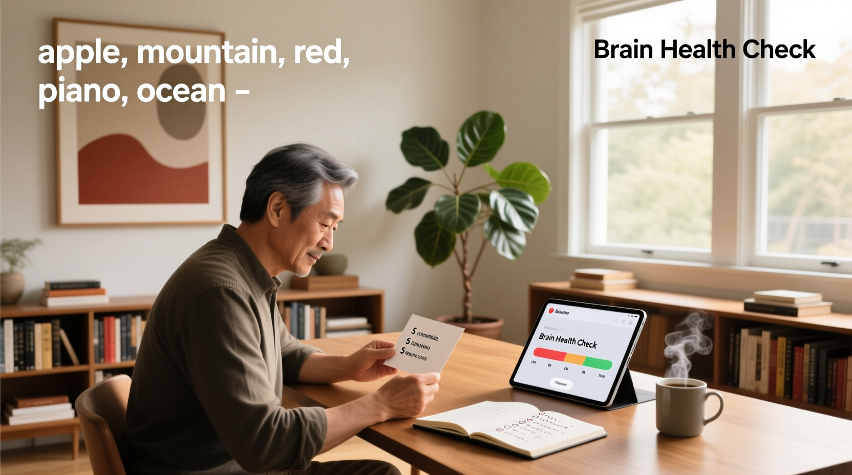 how to check brain health 5 word memory test