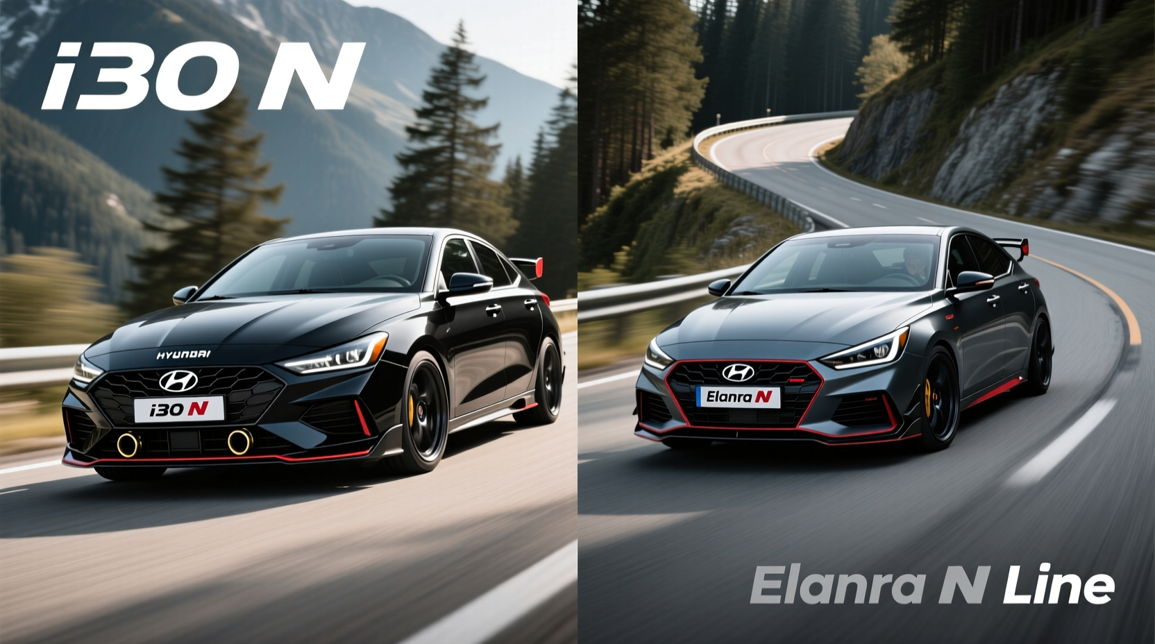 elantra n line vs i30 n steering
