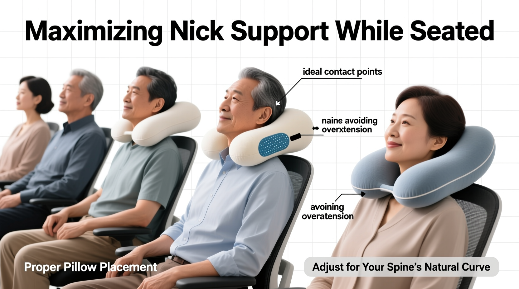 maximizing neck support while seated a practical guide to using head pillows effectively