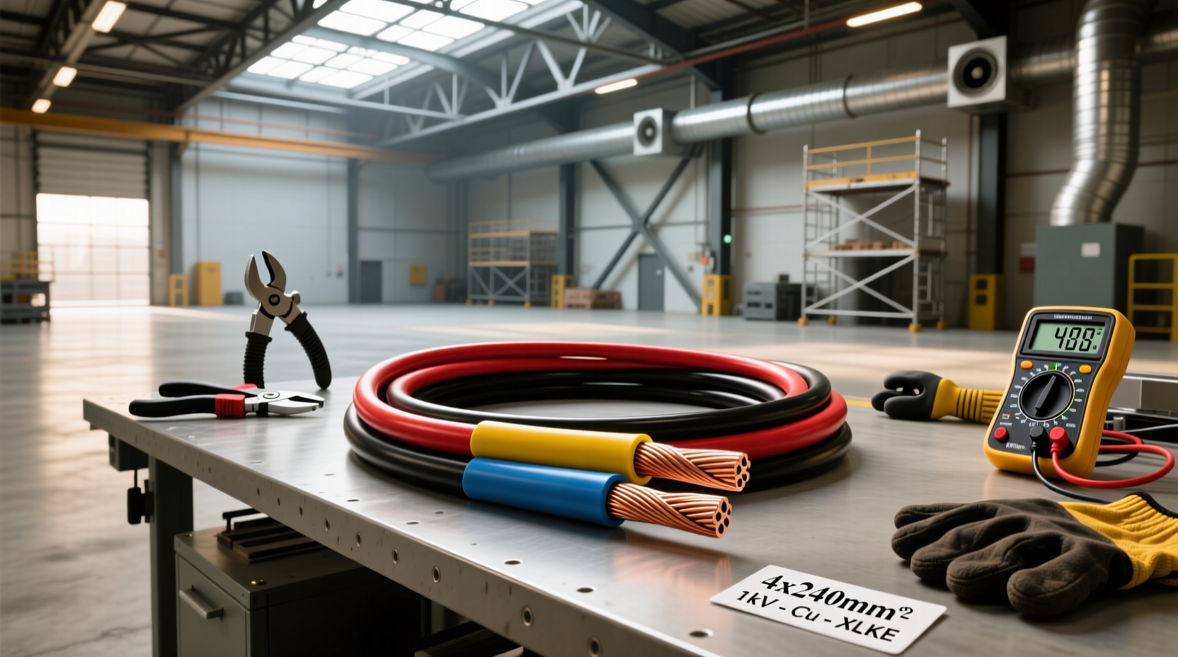 4x240mm2 cable selection guide