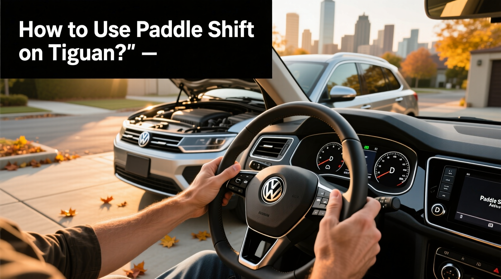 How to choose vw paddle shift,How to use paddle shift on Tiguan?