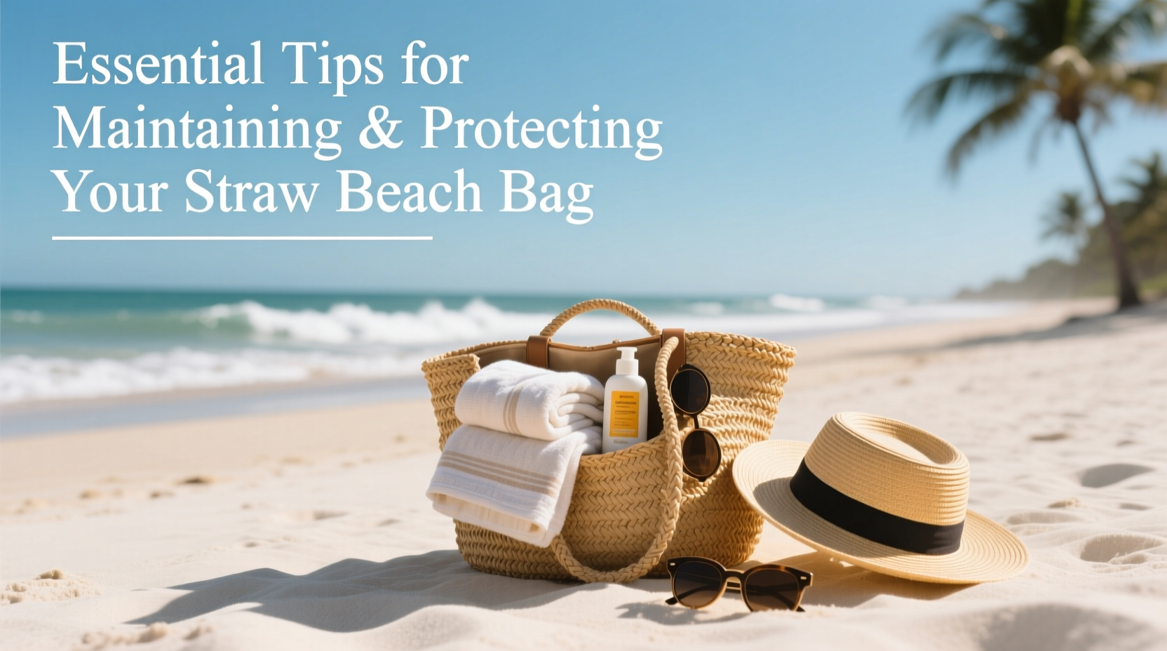 essential tips for maintaining and protecting your straw beach bag