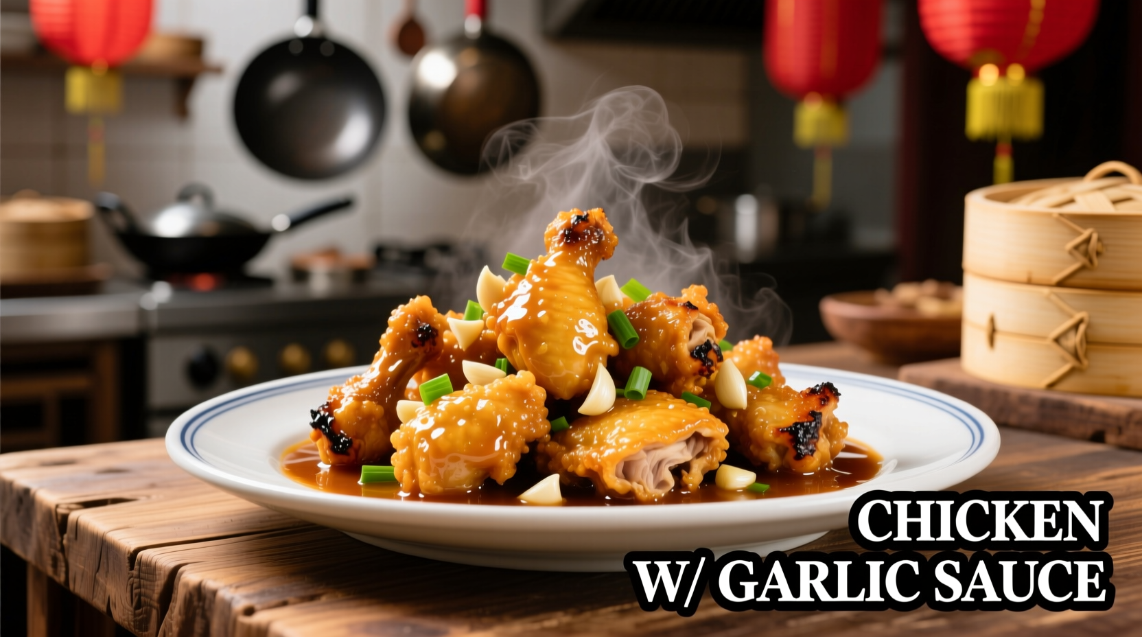 Authentic Chinese Garlic Chicken Recipe | Quick & Flavorful