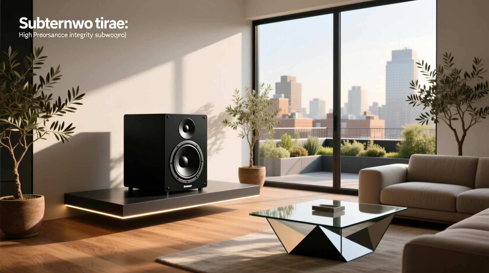 12 inch subwoofer for balanced bass space