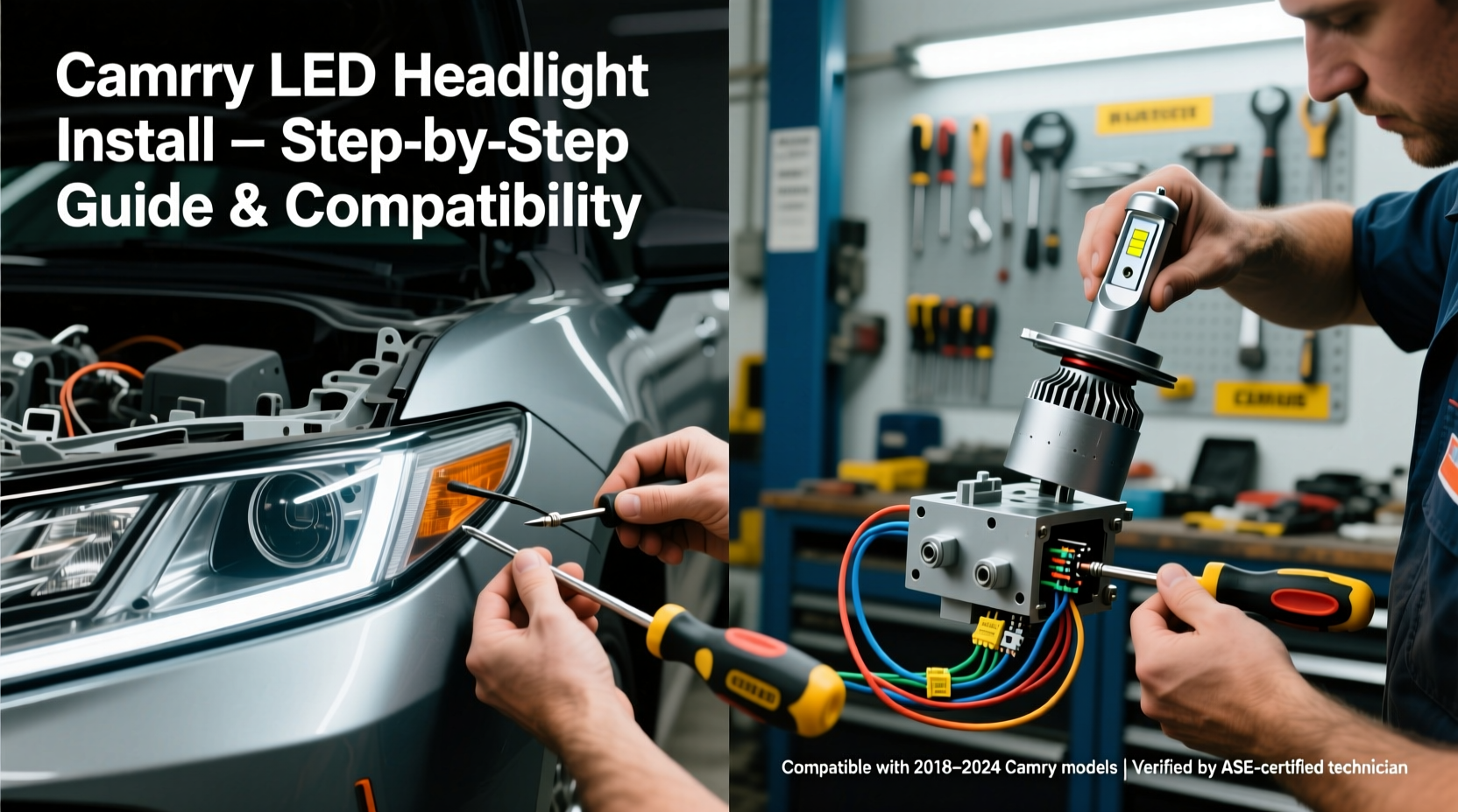 Camry LED Headlight Install: Step-by-Step Guide & Compatibility