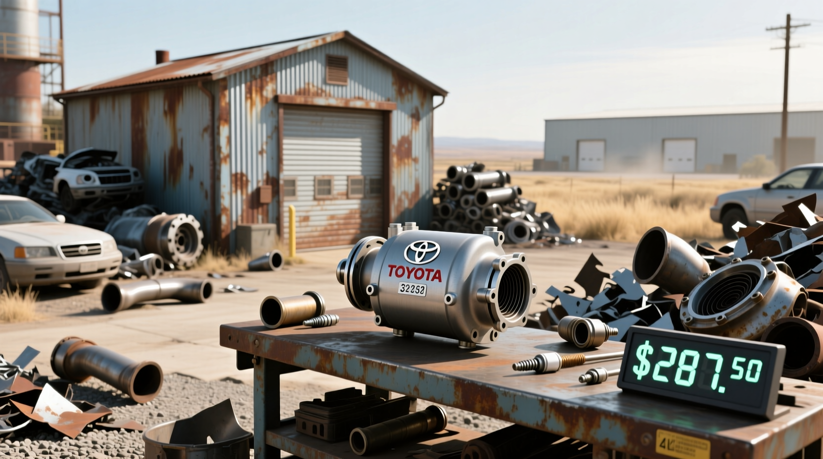 How Much Is a Toyota Catalytic Converter Worth for Scrap?