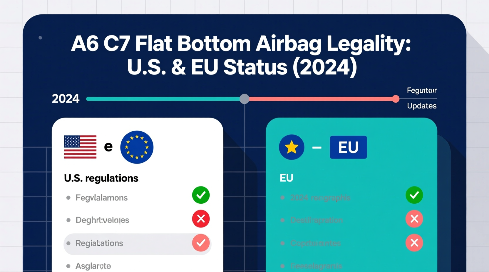 a6 c7 flat bottom airbag legality