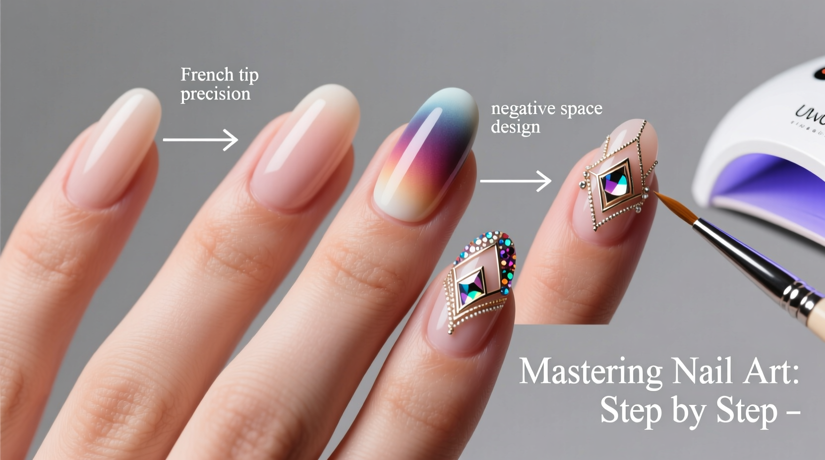 mastering the art of combining different nail styles a step by step guide to unique designs