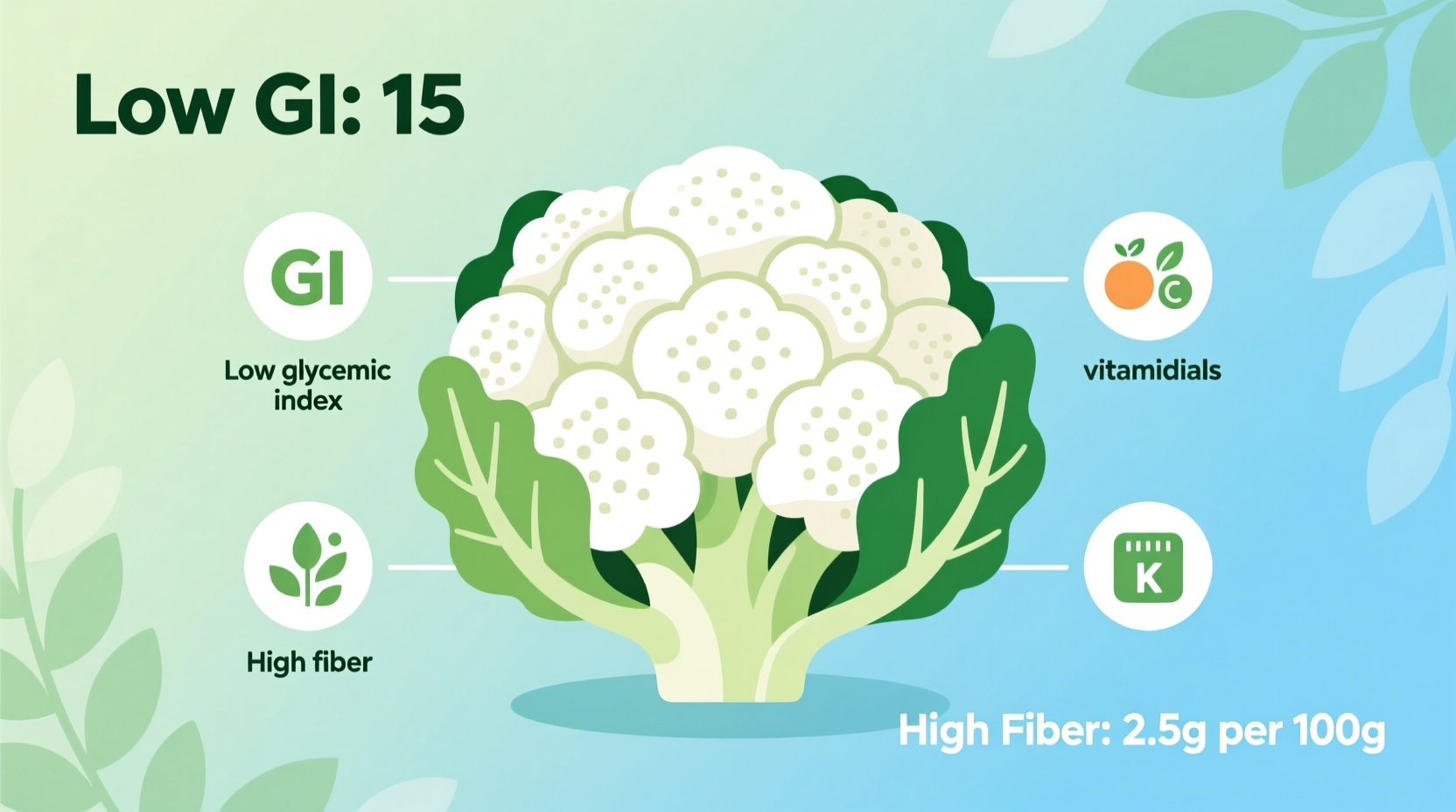 Cauliflower for Diabetics: Blood Sugar Benefits Confirmed