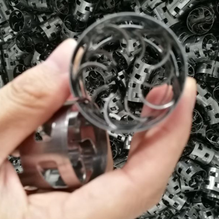 Random Packing Pall Ring With High Flux Low Pressure Drop And Resistance