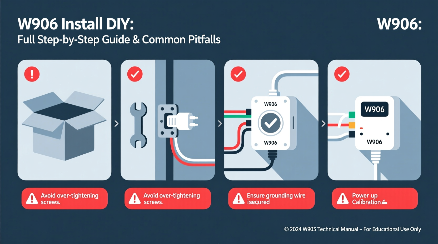 W906 Install DIY: Full Step-by-Step Guide & Common Pitfalls