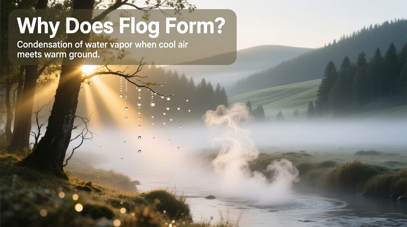 fog why does it form understanding fog formation