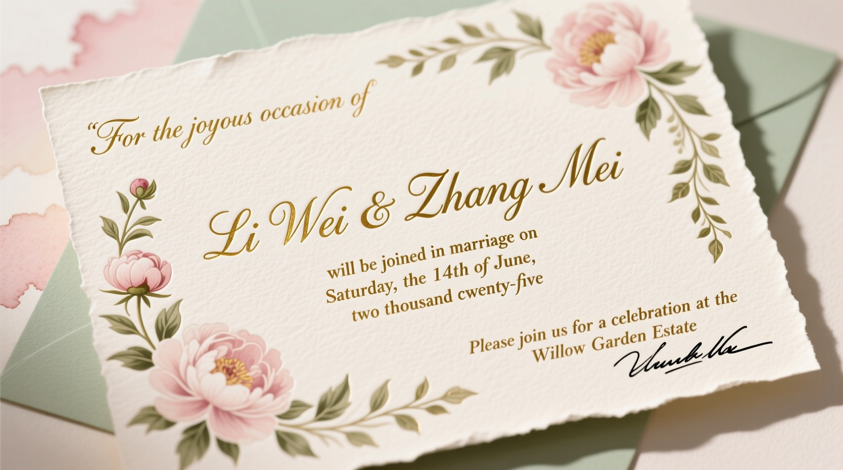 how to make a wedding invitation