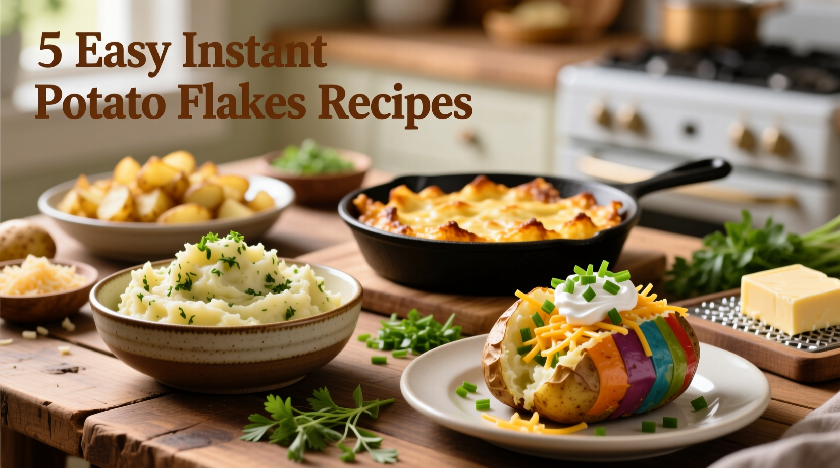 10 Creative Instant Potato Flakes Recipes Beyond Mashed Potatoes