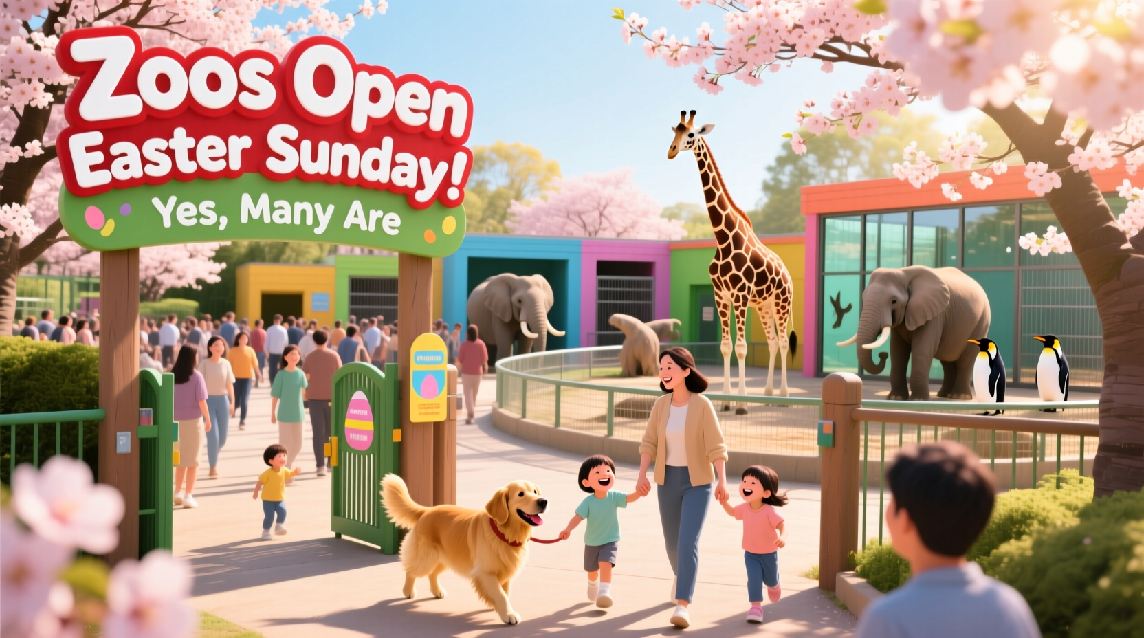 are zoos open easter sunday