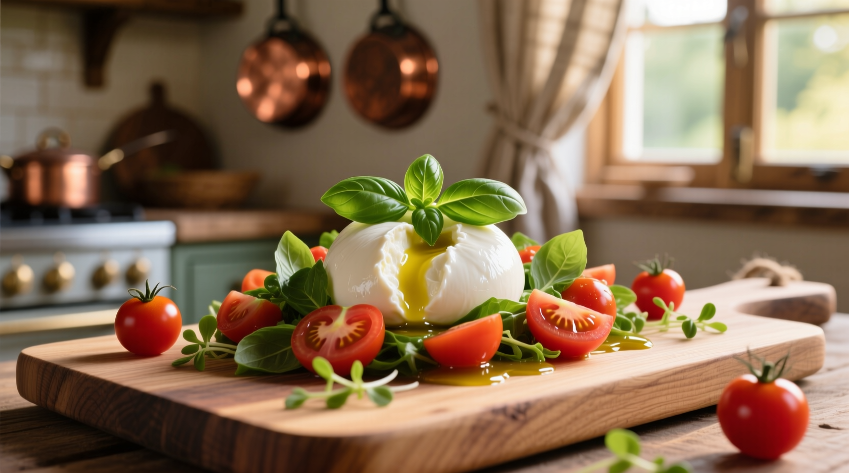 burrata salad tomato