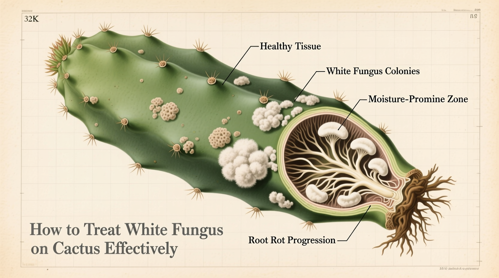 How to Treat White Fungus on Cactus Effectively