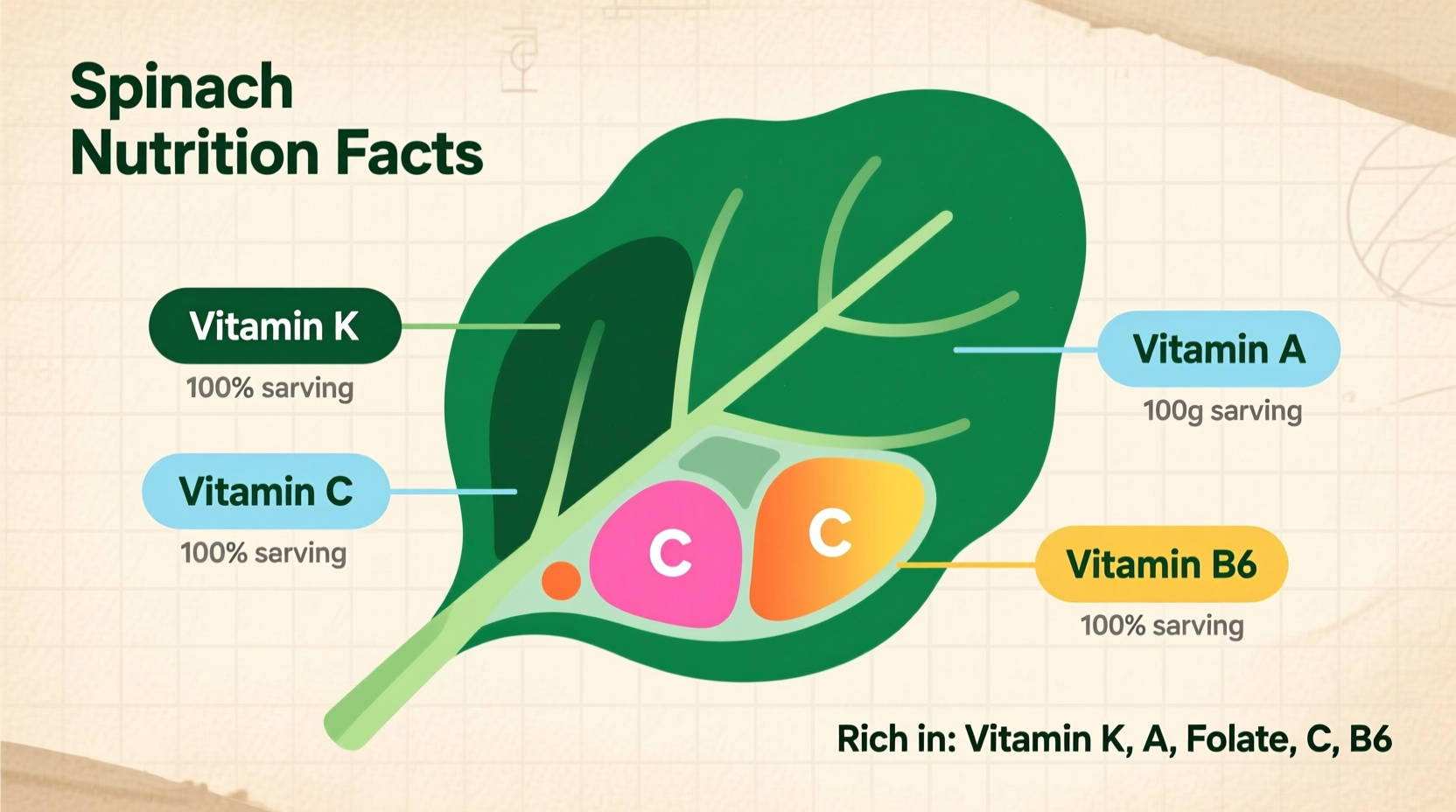 Spinach Vitamins: Complete Nutritional Breakdown & Benefits