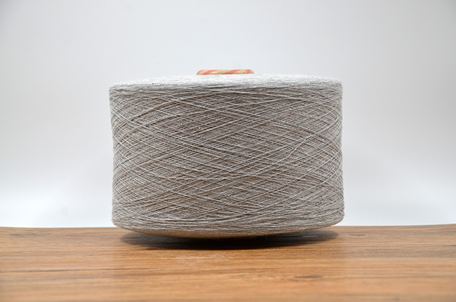 Pattern Bleached blended yarn OE 100%  Recycled Cotton Vietnam Denim Carded Yarn For Weaving wholesale