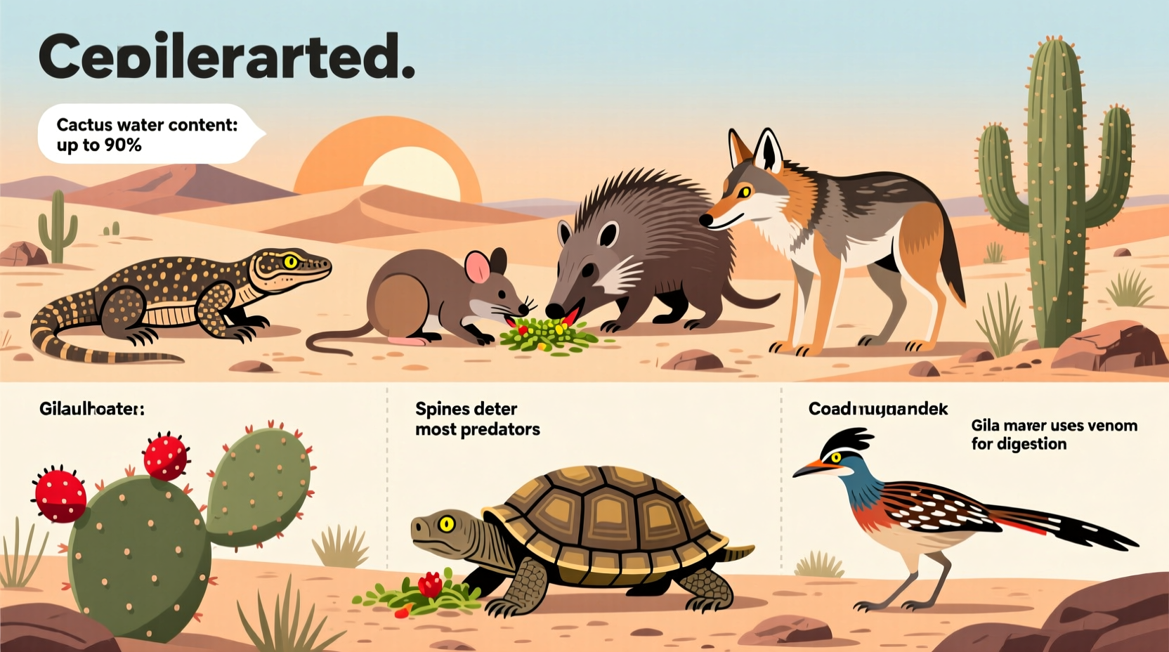 What Animals in the Desert Eat Cactus? Full List & Facts
