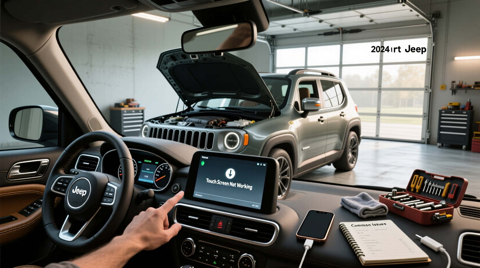 how to choose jeep renegade touch screen radio,Why is my touch screen in my Jeep not working?