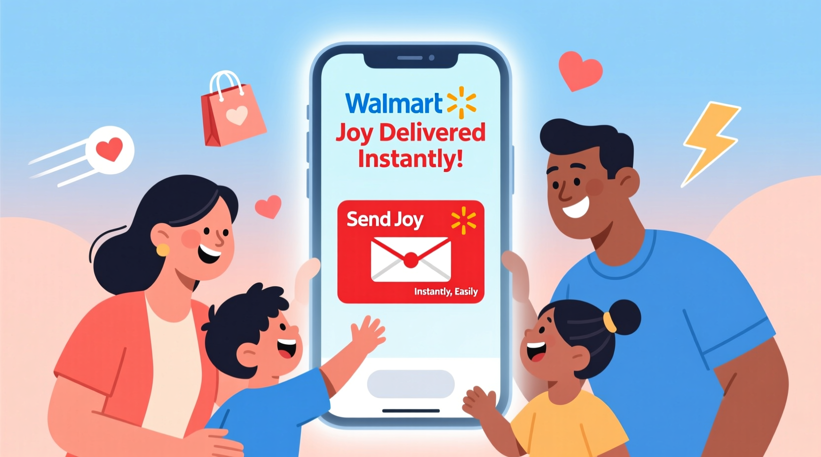 walmart email gift cards send joy instantly easily