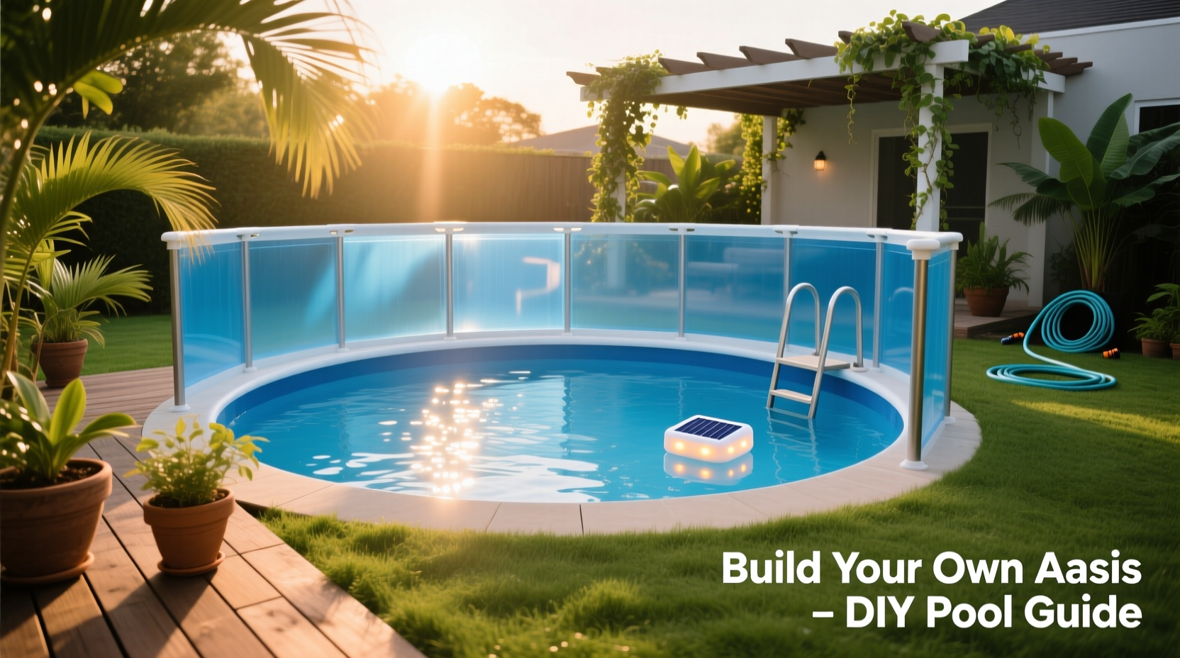 diy above ground swimming pools