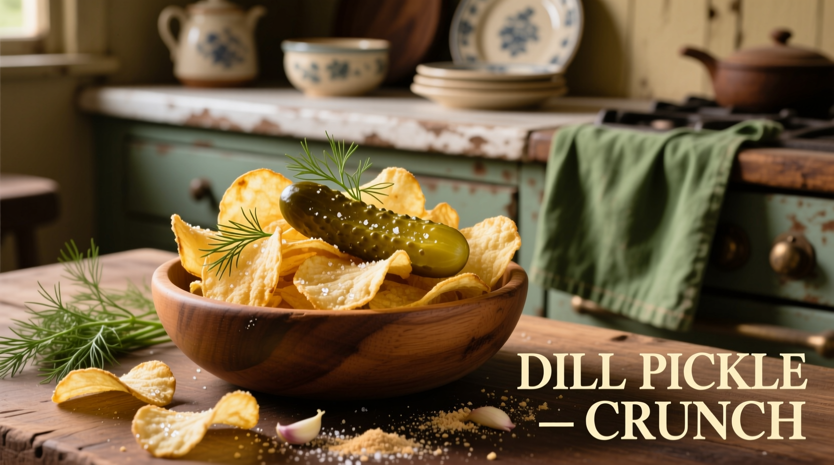 dill pickle potato chips