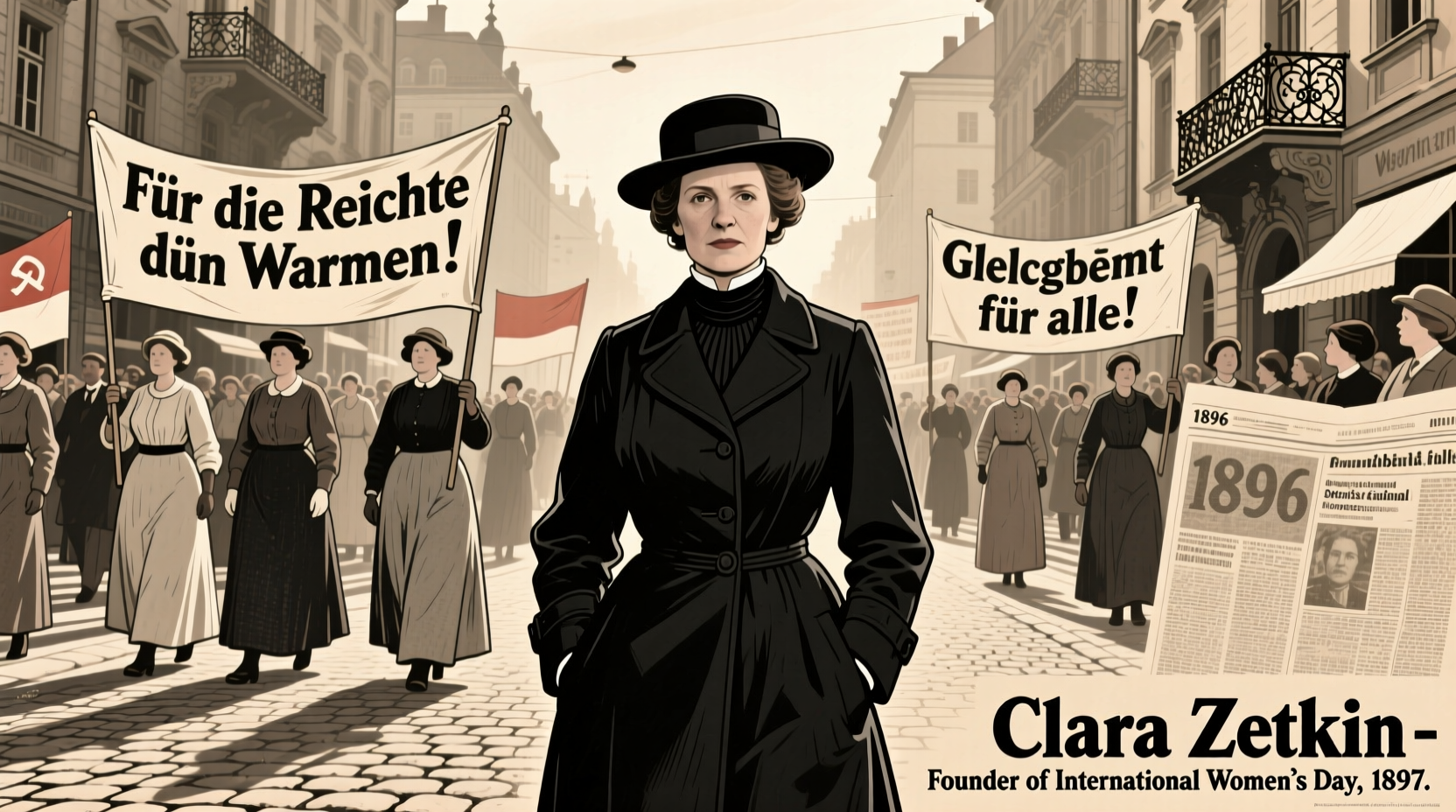 clara zetkin international womens day