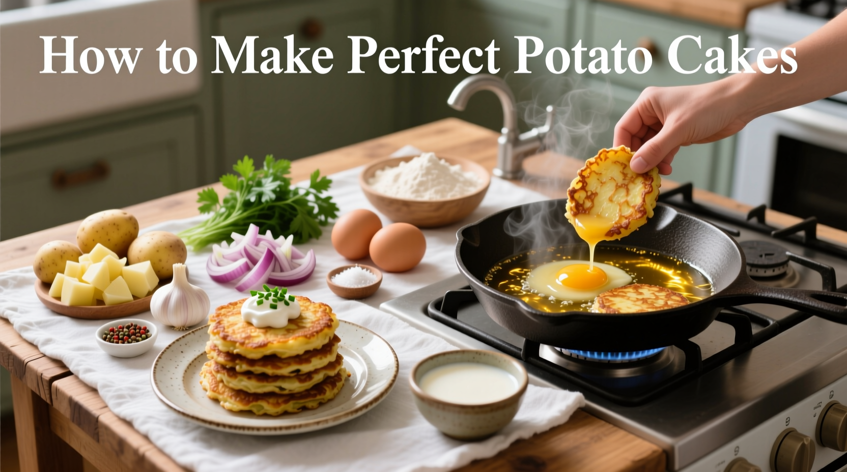 how to make potato cakes