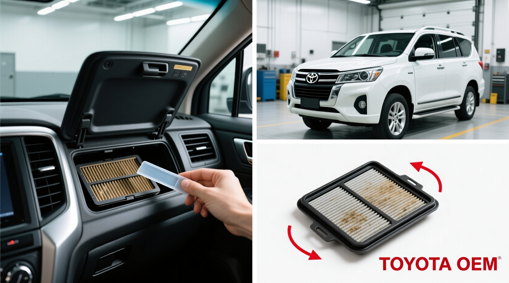 innova cabin filter replace no tools