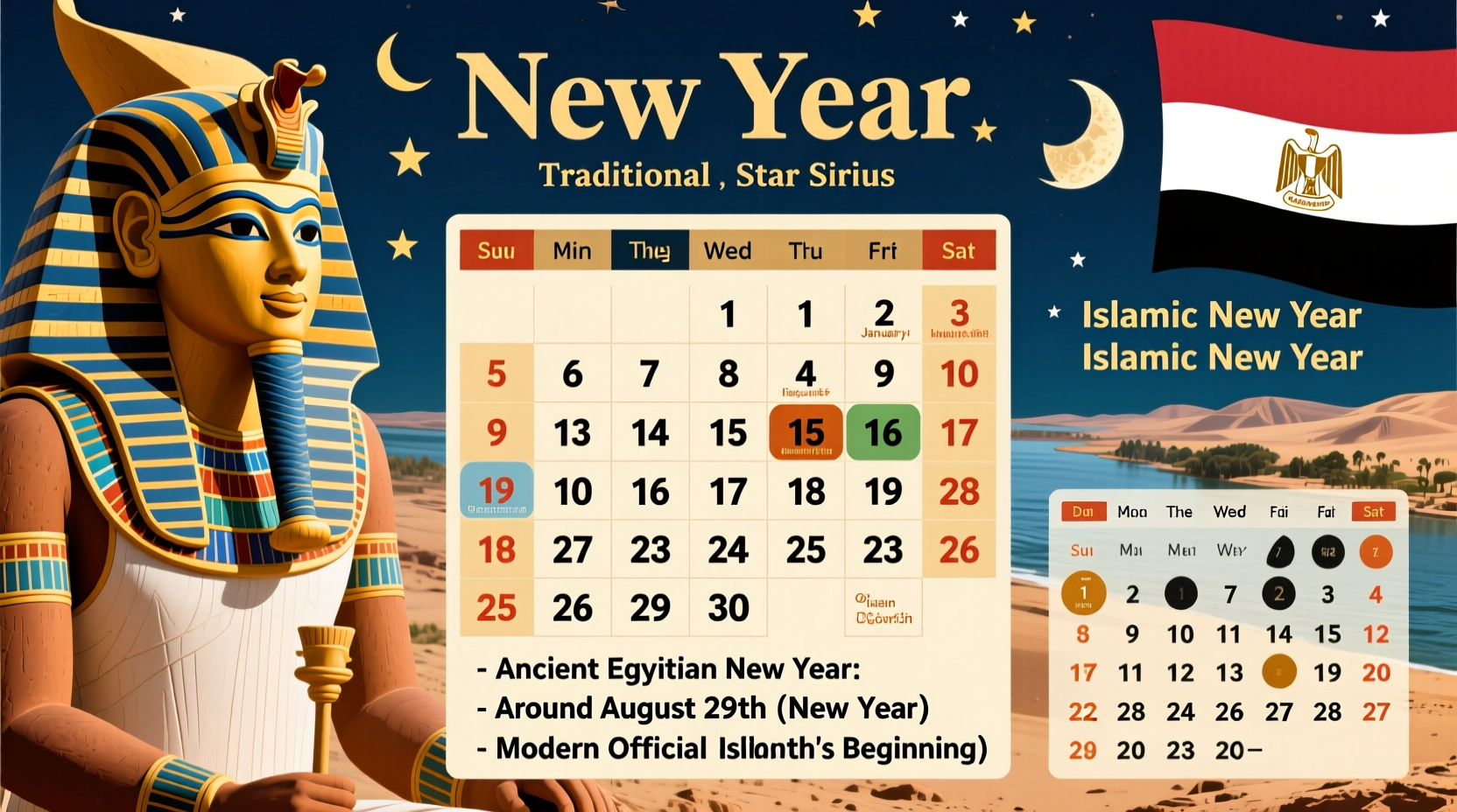 when is the new year in egypt