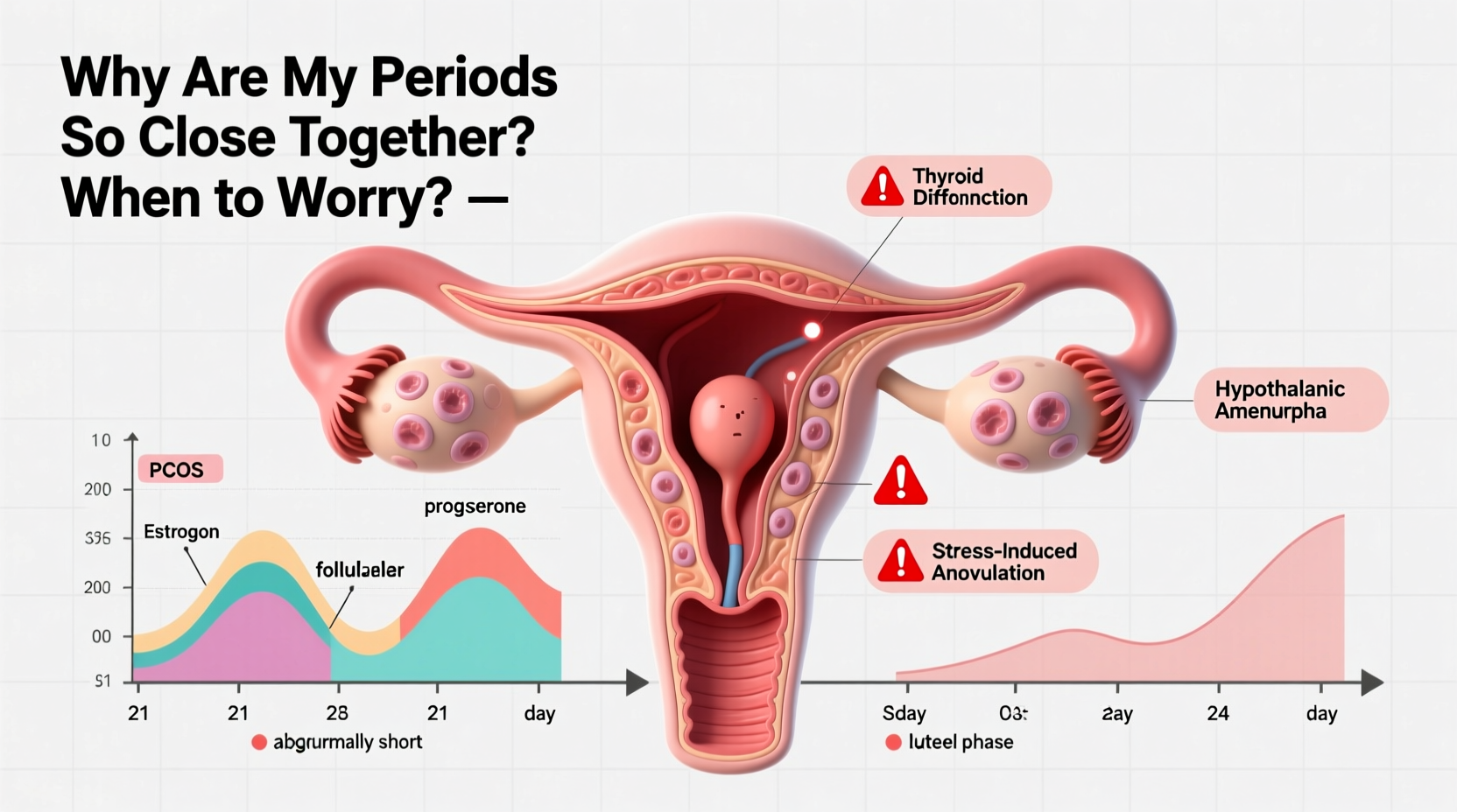 why are my periods so close together causes when to worry