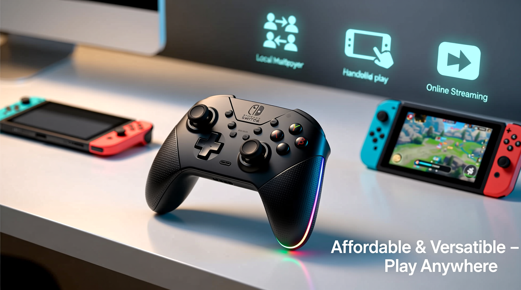 affordable and versatile controllers for nintendo switch gaming