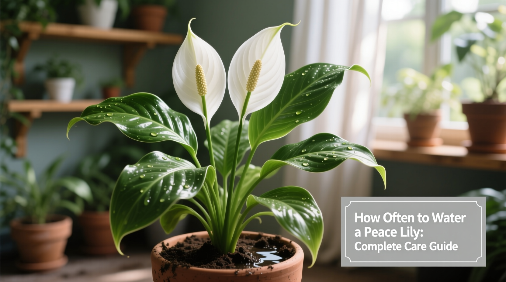 how often should you water a peace lily